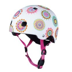Micro S 48-53 cm bunt gepunkteter Kinderhelm