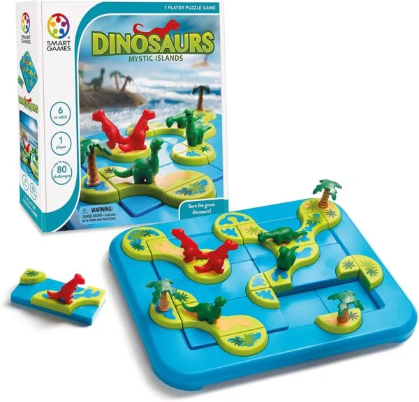 Intelligente Spiele Dinosaurier - Magische Inseln Puzzle Spiel