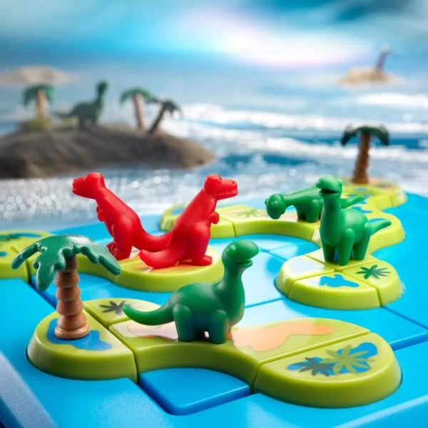 Intelligente Spiele Dinosaurier - Magische Inseln Puzzle Spiel