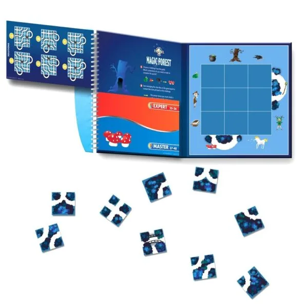 Giochi intelligenti Gioco magnetico da viaggio Foresta magica