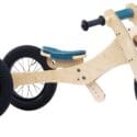Trybike drvena guralica 4u1 plava