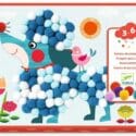 Djeco collage with cofi puppy
