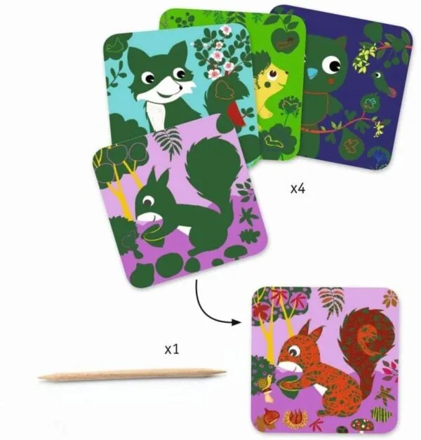 Tiragraffi per animali Djeco
