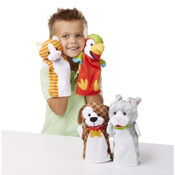 M&D set of hand puppets 4 pcs