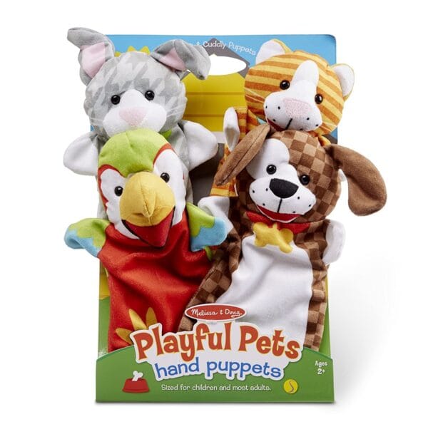 M&D set of hand puppets 4 pcs