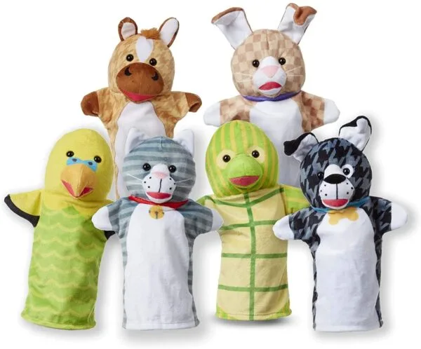 M&D Handpuppen Freunde Set 6 Stück