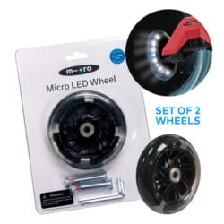 Mikro LED prednji kotači za mini skuter 