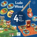 Djeco Quattro giochi in legno per i più piccoli