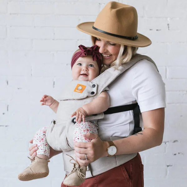 Tula nosilka Explore Linen Platnena Sand