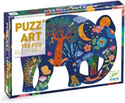 Puzzle Djeco Elephant, 150 pezzi