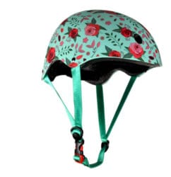 Kiddimoto M 53-58 cm Matt Floral children's helmet