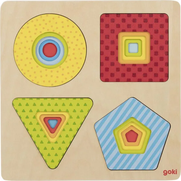 Goki Puzzle di livello a forma di geo LAST CHANCE