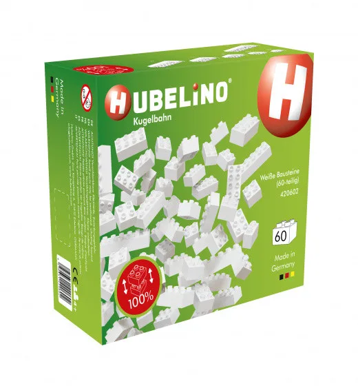 Hubelino Würfel weiß Satz 60