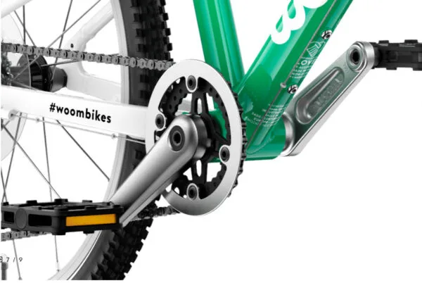 Woom 6 bicicletta per bambini 26 pollici verde menta (G)