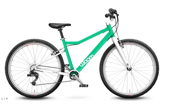 Woom 6 bicicletta per bambini 26 pollici verde menta (G)
