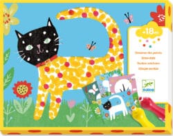 Djeco colouring for kids - dots