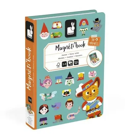 Libro di fiabe magnetiche Janod 