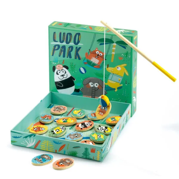 Djeco 4 giochi in legno Ludo Park