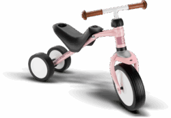 Puky poganjalec Moto retro rose