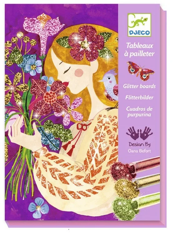 Djeco Kreativ-Set Dekorieren wir mit Blumen