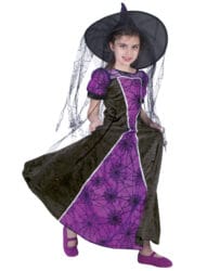 Costume di Carnevale da strega ragno