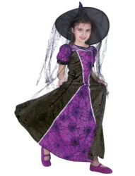 Costume di Carnevale da strega ragno