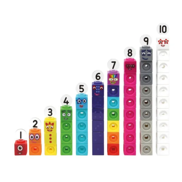 LR mathlink kocke Numberblocks 1-10