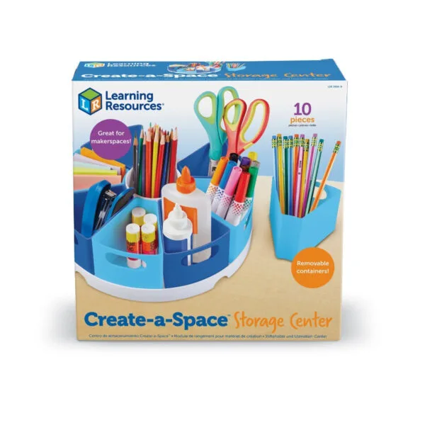 Organizzatore di penne e utensili creativi LR blu