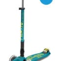 Micro Maxi Deluxe LED folding petrol kids scooter