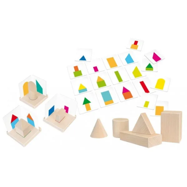 Bartl 3D Montessori učenje oblika