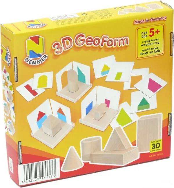 Bartl 3D Montessori učenje oblika