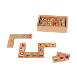 Janod wooden dominoes first motifs