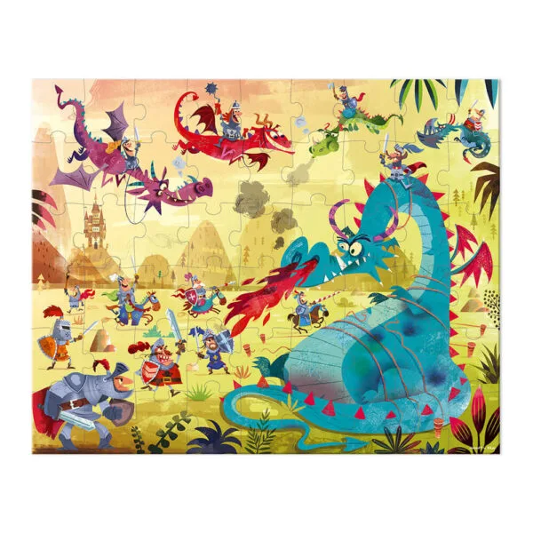 Janod Dragons Seghetto alternativo da 54 pezzi