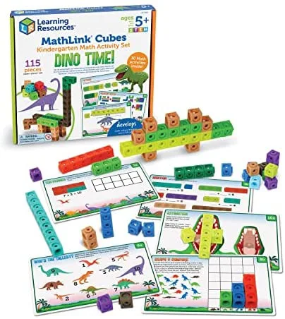 LR Mathlink Cubi di dinosauro 1-100