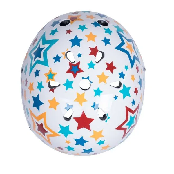 Casco da bambino Kiddimoto M 53-58 cm stars