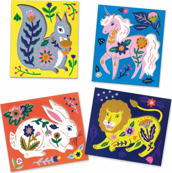 Djeco Creatività con perline animali
