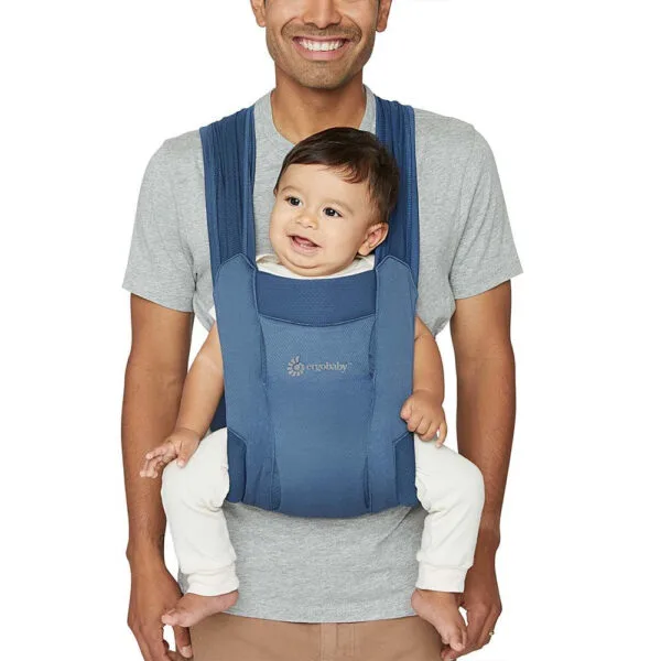 Ergobaby embrace portapacchi in rete blu