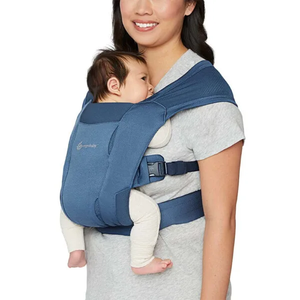 Ergobaby embrace portapacchi in rete blu