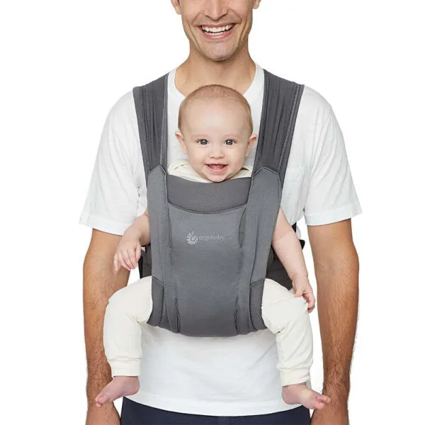 Ergobaby Embrace Mesh Carrier gewaschen schwarz