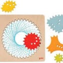 Goki lesen spirograf za risanje spiral