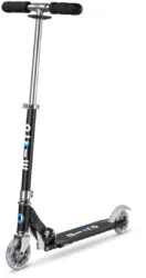 Micro Sprite LED Schwarzer Kinder-Roller