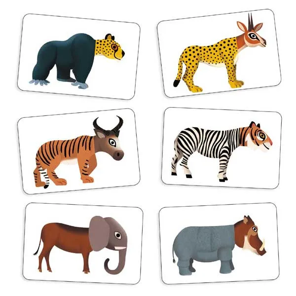 Gioco di carte Djeco Anijumble