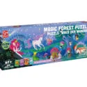 Puzzle Hape Foresta magica che brilla al buio, 200 pezzi