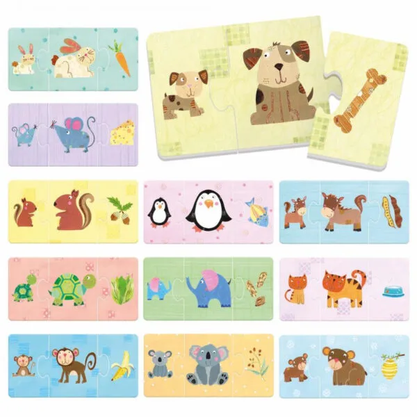 Gioco di logica con gli animali di Headu