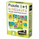 Headu Dinosaurier puzzle 8+1