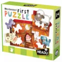Headu Montessori Bauernhof Puzzle und Formen