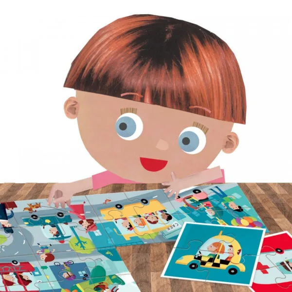 Headu-Puzzle Stadt 8+1