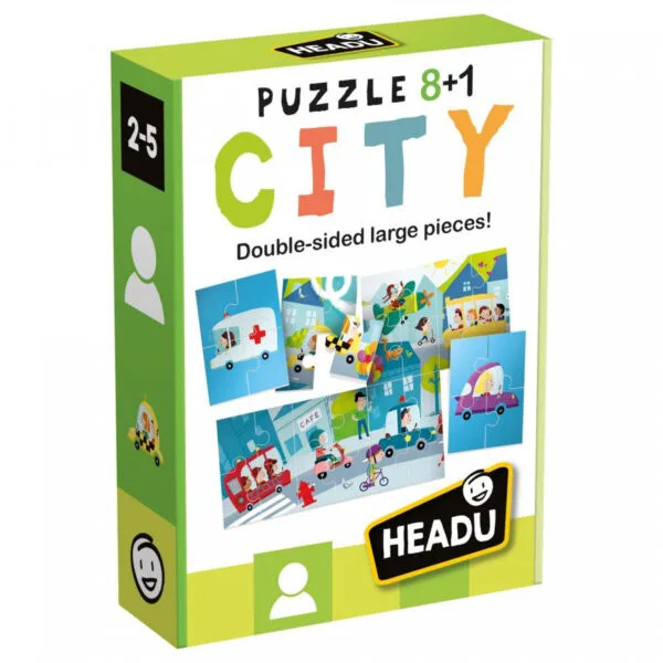 Headu-Puzzle Stadt 8+1