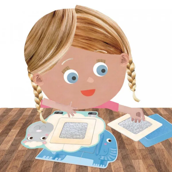 Headu taktilne živali Montessori