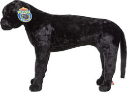 M&D Großer Plüsch Labrador schwarzer Hund